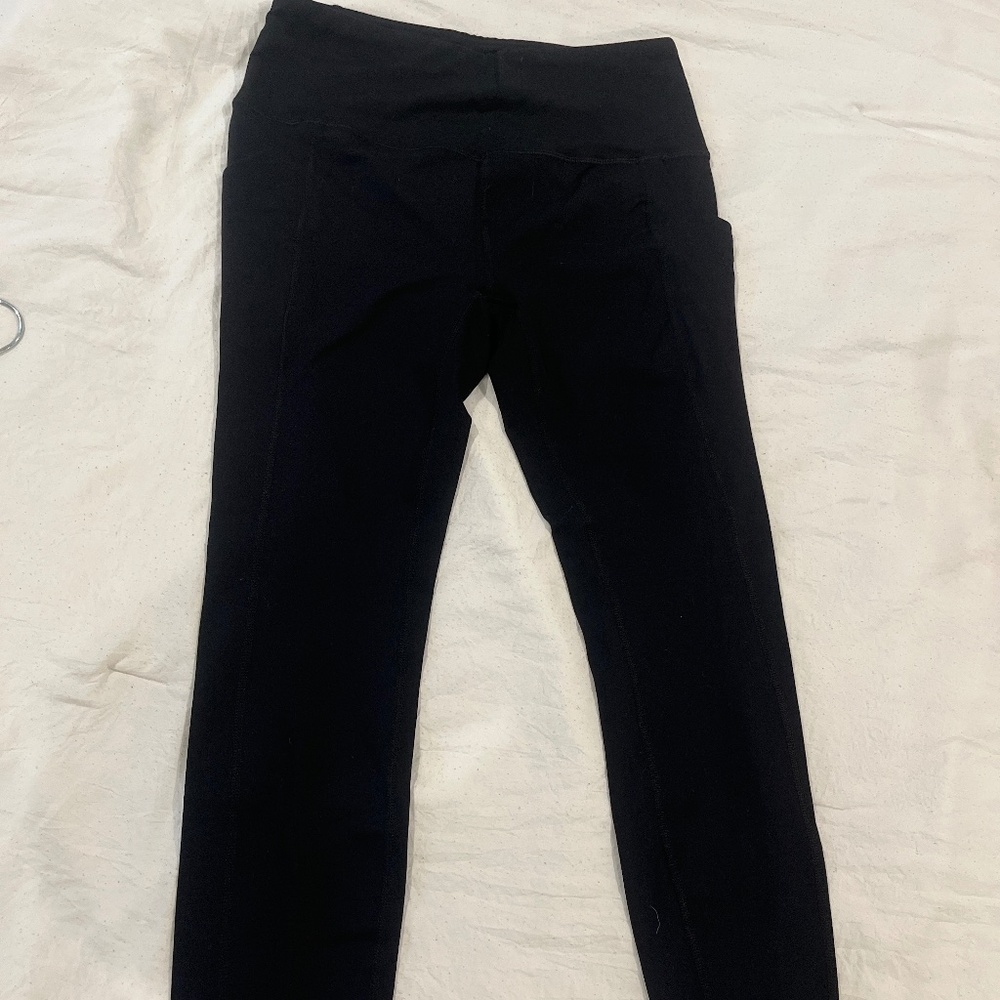 Black RBX leggings with pockets